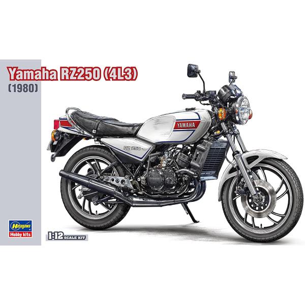 ハセガワ 1/12 バイクシリーズ ヤマハ RZ250 (4L3)(1980) プラモデル組立キット...