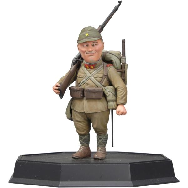 ファインモールド 1/12? ワールドファイターコレクション 大日本帝国陸軍 歩兵 大清水一等兵 &amp;...