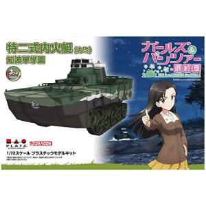 プラッツ ガールズ&パンツァー最終章 特二式内火艇 カミ 知波単学園 1/72スケール プラモデル GP72-25｜marusan-hobby