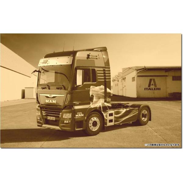 イタレリ 1/24 MAN TGX XXL D38 新規パーツ追加/新デカール仕様 プラモデル組立キ...