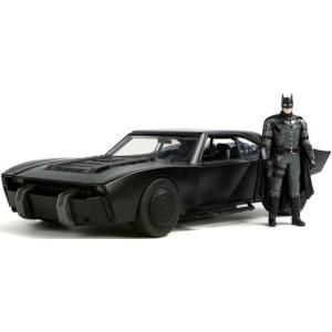 京商  JADA32504  1/18スケール  バットモービル バットマンフィギュア付き ザ・バットマン 2022  ダイキャストミニカー完成品｜marusan-hobby