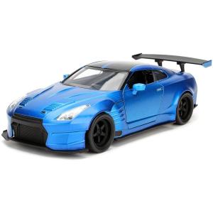 JADA TOYS 1/24スケール ワイルド・スピード ニッサン GT-R R35 ベンソープラ ブルー ブライアン・オコナー 完成品ダイキャストミニカー JADA97605｜marusan-hobby