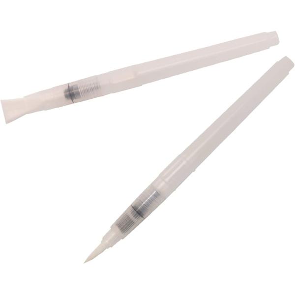 GSIクレオス Mr.タンク付き水筆ペン 細筆・平筆セット 模型用塗装用具 MBS01 ホワイト