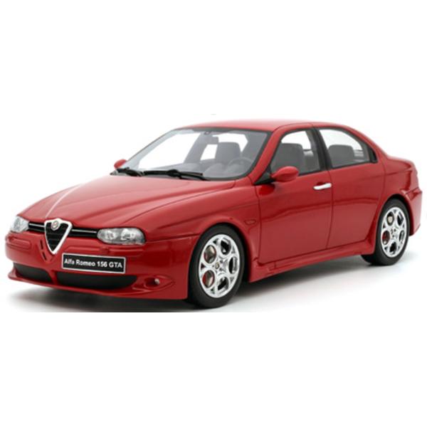 オットーモビル 1/18 アルファロメオ 156 GTA 2002 レッド 世界限定 2,500個　...