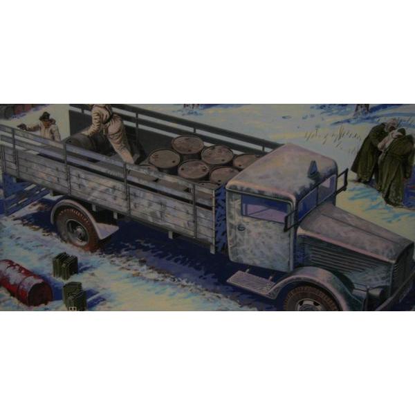 IBG 1/ 35 ドイツ ビューシングNAG4500S4.5ton大型トラック後輪駆動