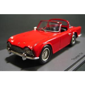 ■スパークモデル■1/43トライアンフTr4　レッド【ミニカー】｜marusan-hobby