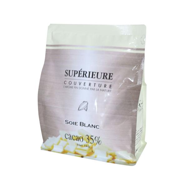 大東カカオ クーベルチュール スペリオールソワブラン ホワイト 35％ 1kg 夏季クール便