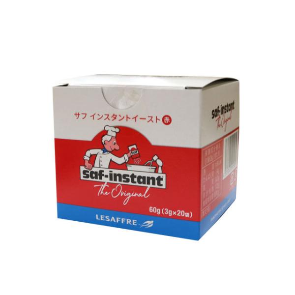 サフインスタントドライイースト赤　3ｇ×20袋