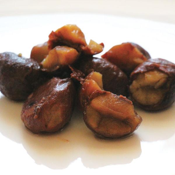 愛媛県産　渋皮栗甘露煮小割れ　580ｇ