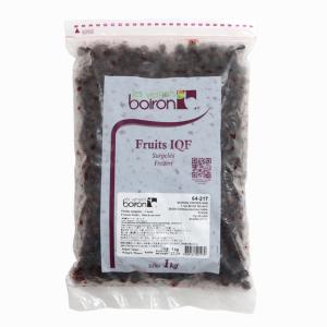 冷凍フルーツ ホール （カシス）黒スグリ 1Kg ポンティエ社 人工着色料