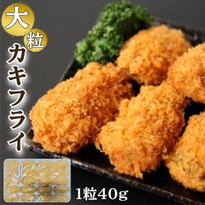 大粒カキフライ800g 20粒入り 牡蠣フライ 揚げるたけ簡単調理