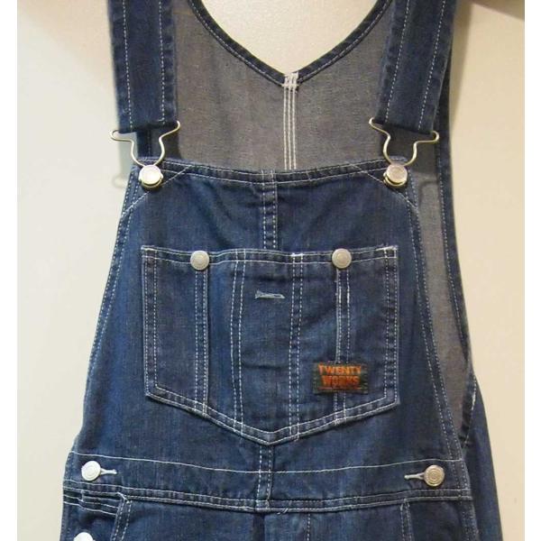 TWENTY WORKS オーバーオール/07ストーンウォッシュW38-40