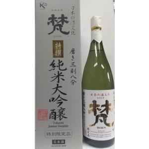 梵・特撰純米大吟醸  ぼん　1800ml　福井人気蔵　加藤吉平商店