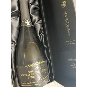 水芭蕉　ピュア　THE MIZUBASHOU PURE 2014　720ml　スパークリング　日本酒樽熟成 フレンチオーク新樽　氷温熟成