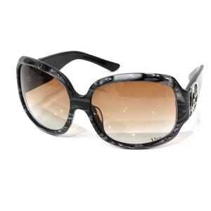 ChristianDior ディオール コテージ サングラス DIOR COTTAGE/F QEH5M レディース  ■フレーム：グレー×ブラック ■レンズ：クリアグラデーション　中古