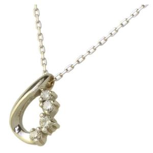 4℃ K10ジルコニアハートネックレス 4℃ K10 ピンクゴールド ピンクサファイア ジルコニア ハート型