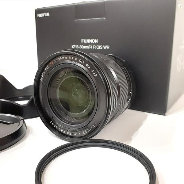 【美品】フジノン 交換レンズ FUJINON XF16-80ｍｍF4 R OIS WR ★6.0段の...