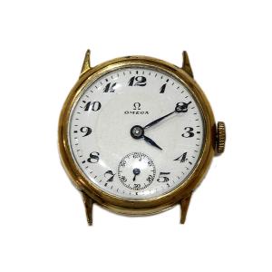 <非稼働/不動品> K18金無垢30mmケース オメガ OMEGA