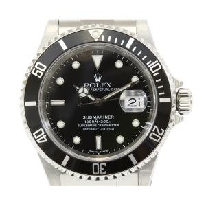 【美品】ロレックス ROLEX サブマリーナ 16610 Y番 ブラック文字盤 SS ステンレススチ...