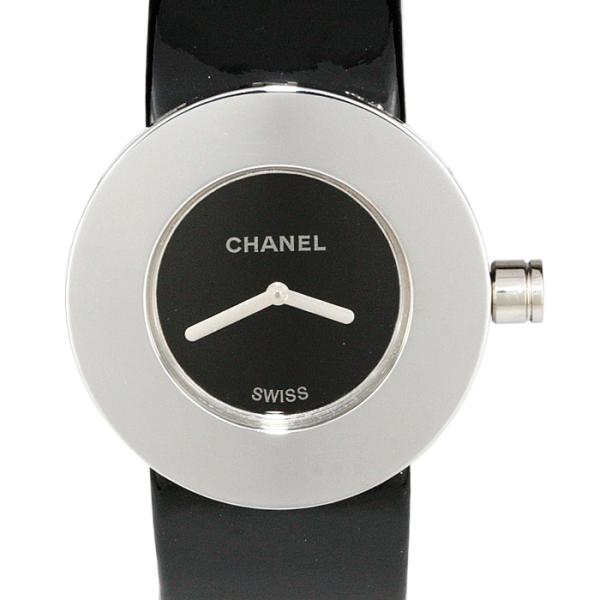 シャネル CHANEL ラ ロンド H0579　レディースウォッチ ステンレススチール 革ベルト ブ...