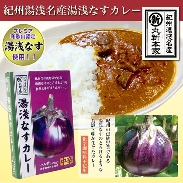 湯浅なすカレー☆化学調味料不使用☆フルーティーでスパイシー プレミア和歌山 湯浅ナス　【丸新本家・湯...