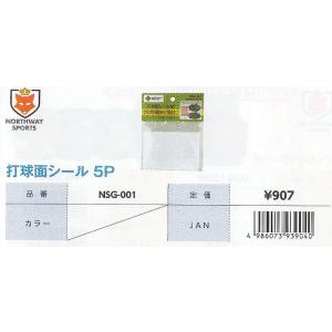 パークゴルフクラブ打球面保護透明シール(NSG...の詳細画像1