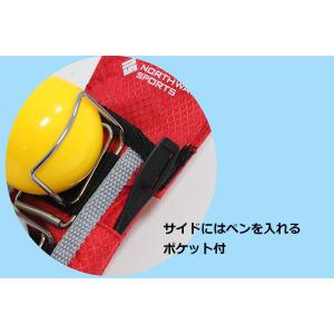 パークゴルフコンパクトカードポーチ(ボールホル...の詳細画像4