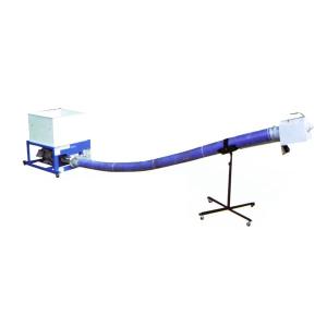 斎藤農機 バネコンベア BZT-40H ホース4m 【個人宅不可/代引不可