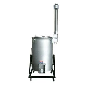 スピードくん炭機 DXA-574 キャスター付 大型タイプ くん炭 燻炭 木酢