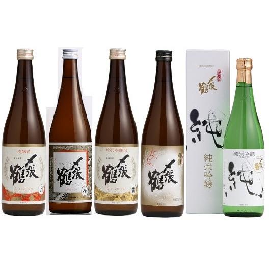 【 送料無料 】新潟 地酒 新潟県産米 五百万石 〆張鶴 お得なセット 720ml×5本