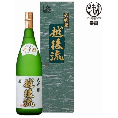 大吟醸 越後流 1800ml 化粧箱入
