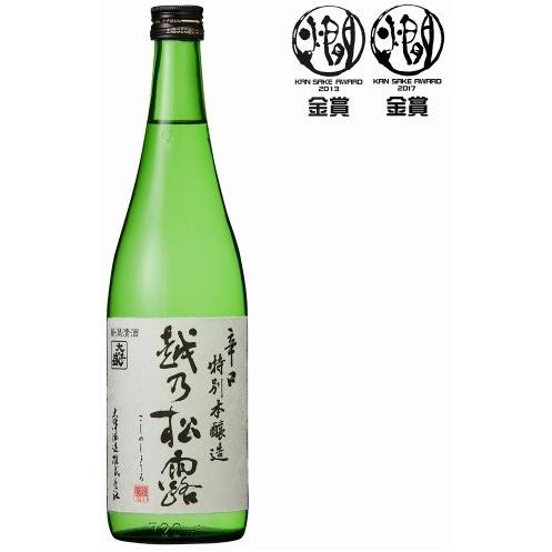 辛口特別本醸造 越乃松露 720ml