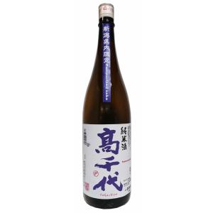 高千代 新潟県内限定 Pasteurized sake 純米酒 1800ml