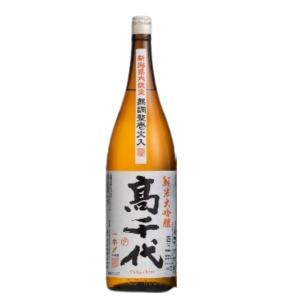 【2026-5月詰】高千代 純米大吟醸 一本〆 扁平精米48% 壱火入れ 1800ml