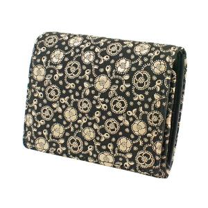 印傳屋（INDEN-YA） 印伝 甲州印伝 上原勇七 財布 二つ折り財布 印伝