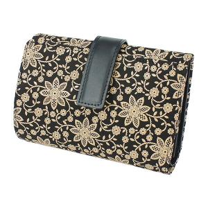 印傳屋（INDEN-YA） 印伝 甲州印伝 上原勇七 財布 二つ折り財布 印伝