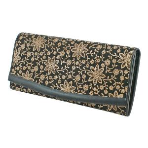 印傳屋（INDEN-YA） 印伝 甲州印伝 上原勇七 財布 長財布 印伝財布 束