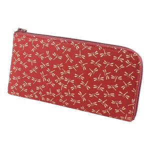 甲州印伝　印傳屋　折り財布　みその柄　紫陽花 印傳屋 印伝 財布 2つ折り財布 みその あじさい 紫陽花 伝統工芸