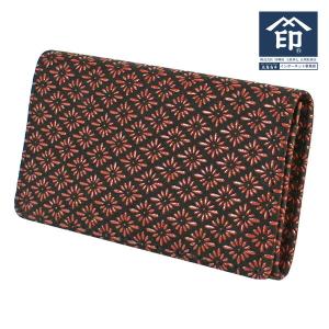 印傳屋（INDEN-YA） 印伝 甲州印伝 上原勇七 財布 長財布 印伝財布 束