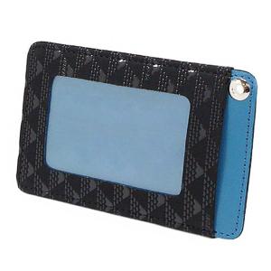 新品未使用 箱入り 印伝 　甲州印伝 印傳屋 　合切袋（大）　巾着　とんぼ　紺 印傳屋（INDEN-YA） レビューでptアップ！ 印伝 甲州印伝 上原勇七