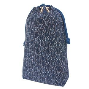 印傳屋（INDEN-YA） 印伝 甲州印伝 上原勇七 合切袋 巾着 3007 とんぼ