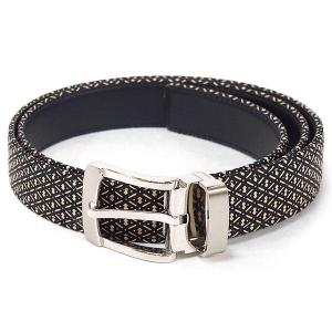 印傳屋（INDEN-YA） 印伝 甲州印伝 上原勇七 ベルト 穴有り 4001