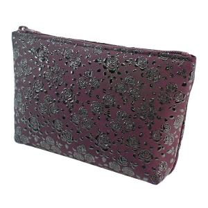 印傳屋（INDEN-YA） 印伝 甲州印伝 上原勇七 ポーチ 化粧ポーチ 4405