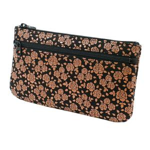 印伝 甲州印伝 印傳屋 上原勇七 ポーチ 通帳入れ なごみ 7524 とんぼ 鹿革 本革 レザー 和柄 ブランド 冬物 冬ギフト クリスマス 贈り物 YM01 印傳屋（INDEN-YA） 印伝 甲州印伝 上原勇七 ポーチ 通帳入れ なごみ