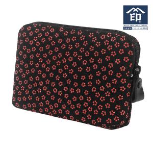 印傳屋（INDEN-YA） 印伝 甲州印伝 上原勇七 ポーチ 化粧ポーチ 4405