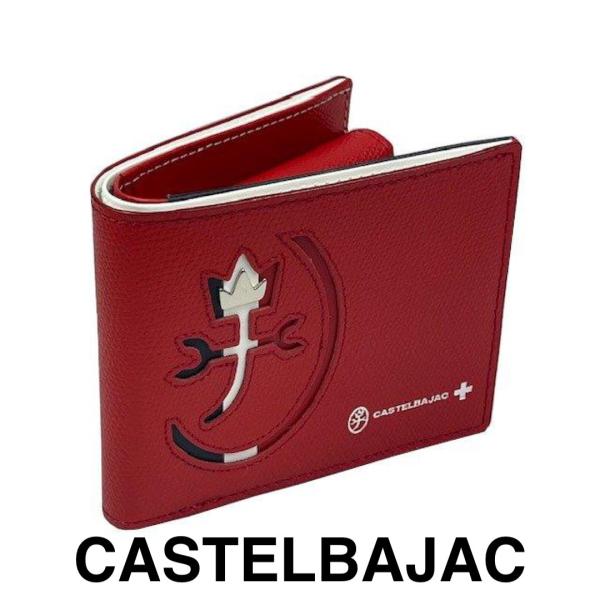 カステルバジャック　CASTELBAJAC　財布　二つ折り財布　牛革財布　お洒落な財布　032613...