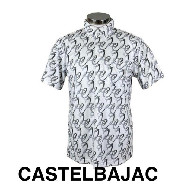 30％OFF 　カステルバジャック　CASTELBAJAC　機能素材半袖ポロシャツ　ゴルフシャツ　メ...