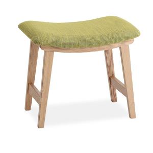 トロペ 木製スツール 布張りスツール 布製 革...の詳細画像4