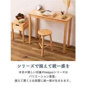 スツール 三本脚 北欧風 木製 3本脚 直径3...の詳細画像5