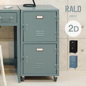 チェスト2D TPN-30BK TPN-30GR 2段 収納 東谷 AZUMAYA キャビネット